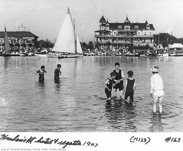 Hanlans Point Hotel and Regatta (Photo courtesy of Heritage Toronto)