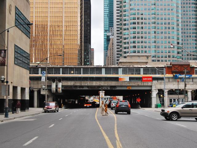 Then And Now: Bay Street South Of Front 