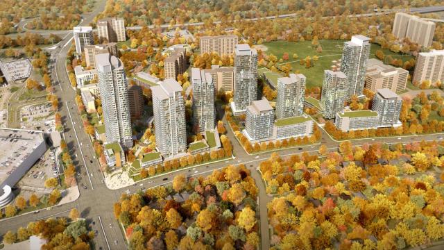 Emerald City condos, ELAD Canada, WZMH Architects, Toronto
