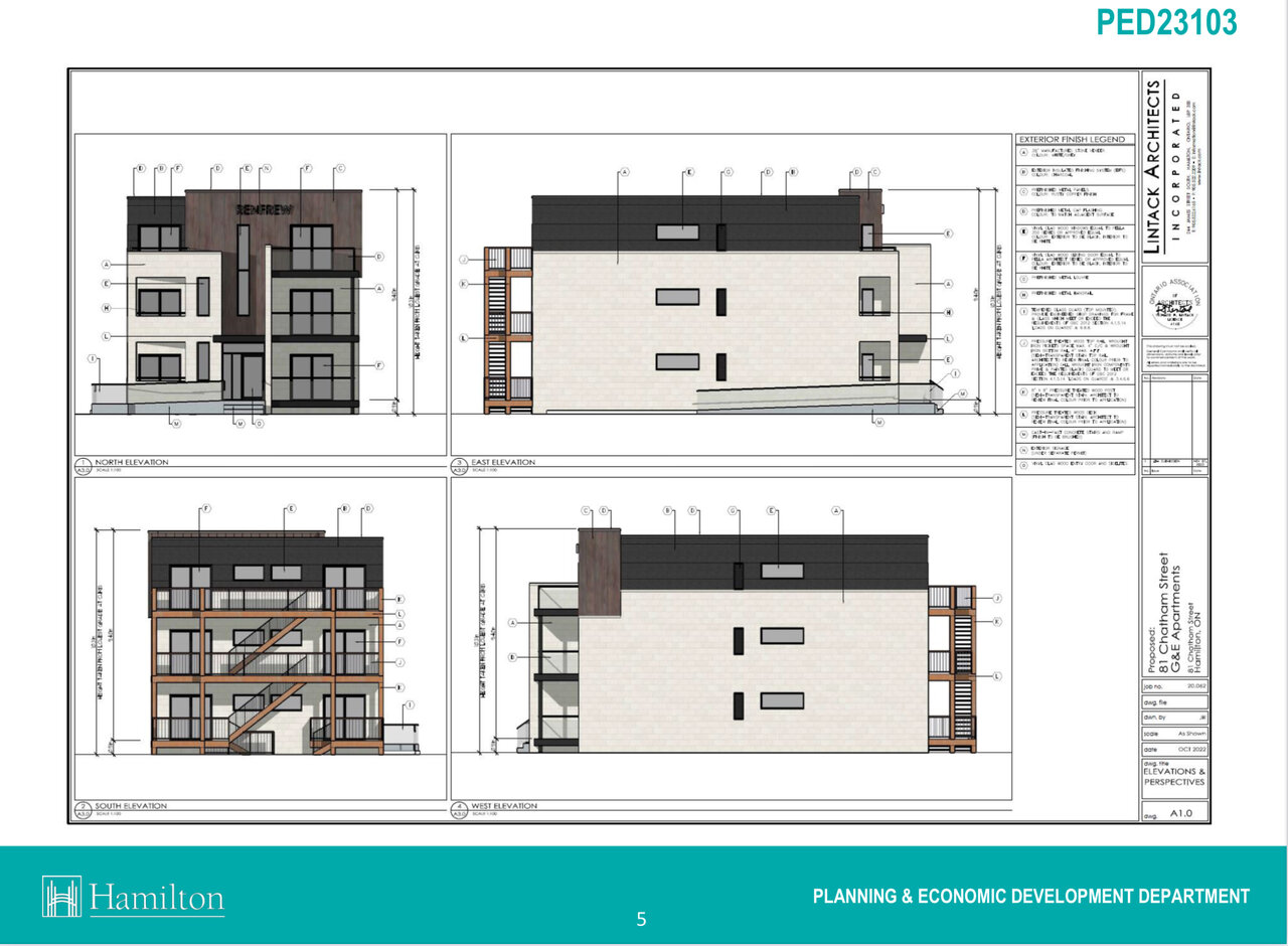 The Renfrew 10.31m 3s G&E Apartments Lintack Architects