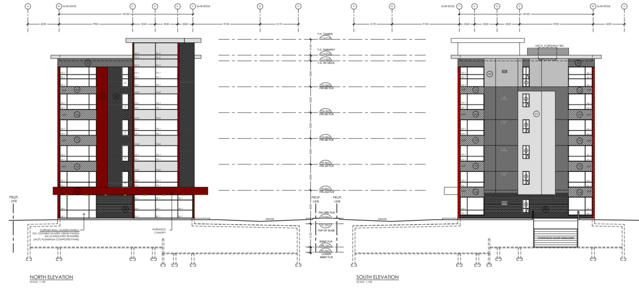 513 Dundas East- North and South Elev.PNG