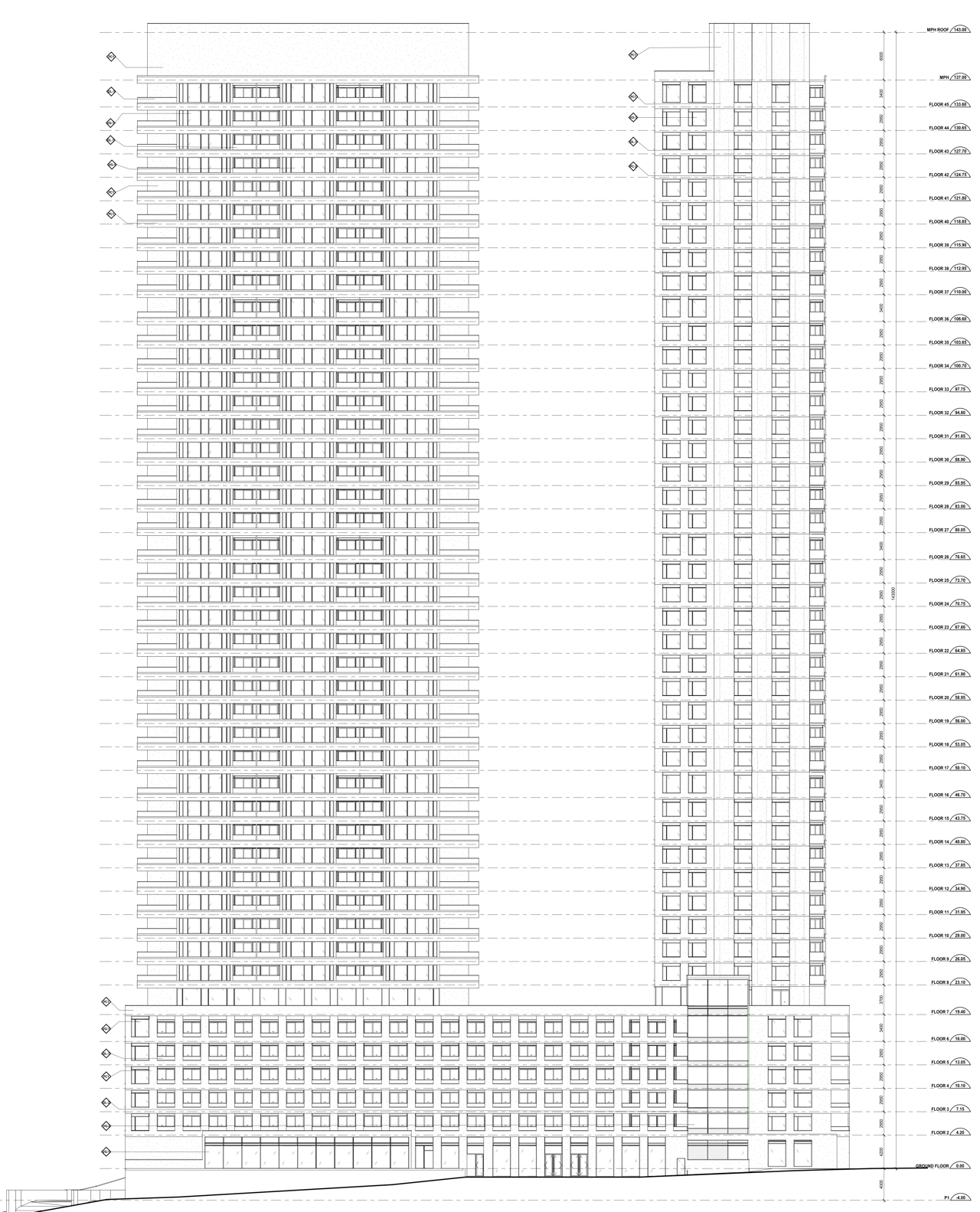 A502. Building Elevation - North Elevation-1.jpg