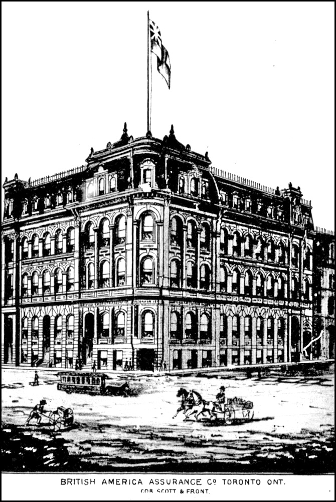 British America Assurance -image from Illustrated Toronto, Past and Present 1877.jpg