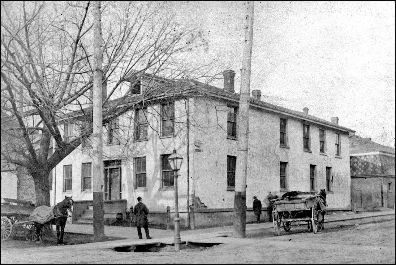 Colin Drummond house, Richmond St. E., north west corner Victoria St. 1885  TPL.jpg