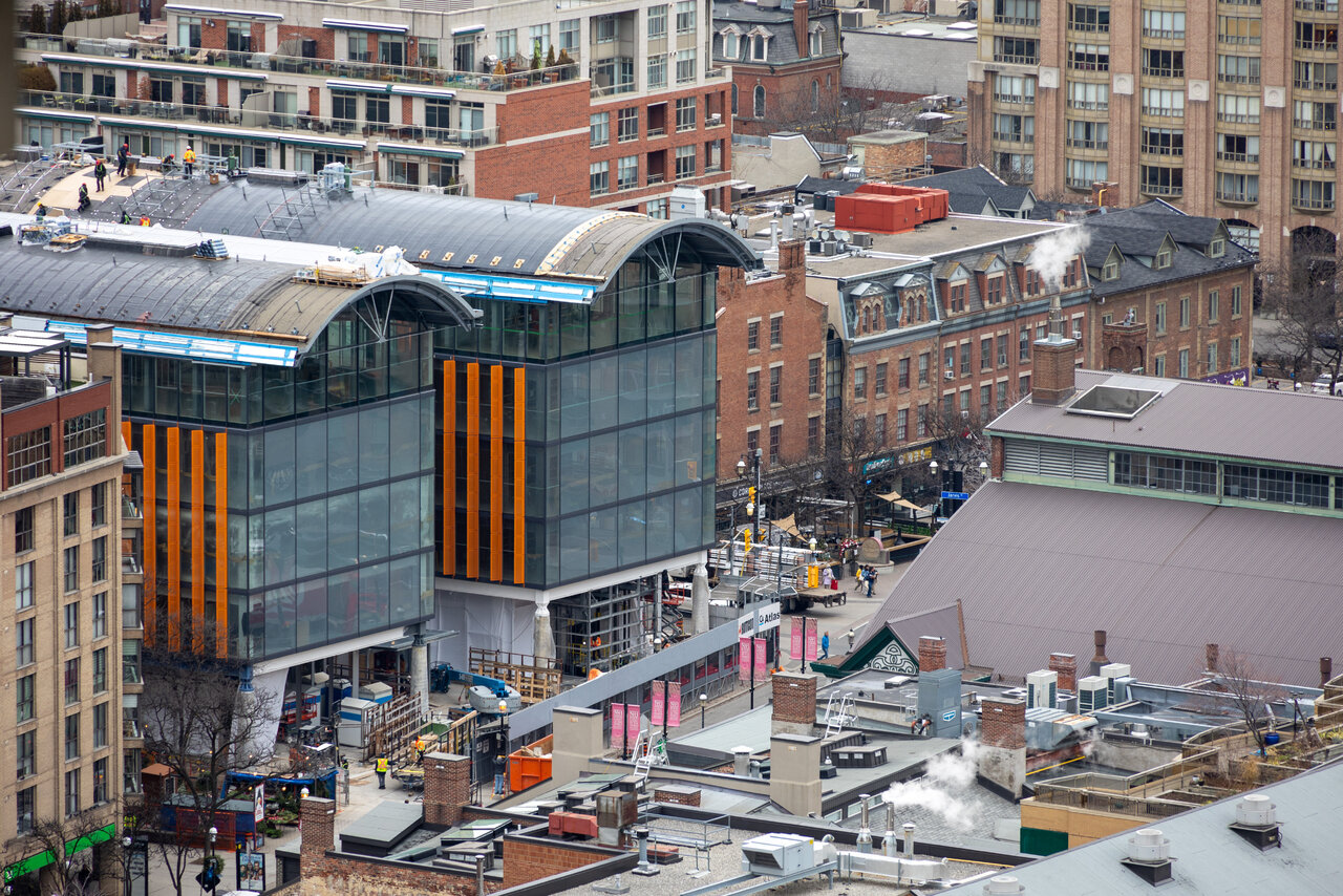 St Lawrence Market North 25.3m 5s City of Toronto Rogers Stirk