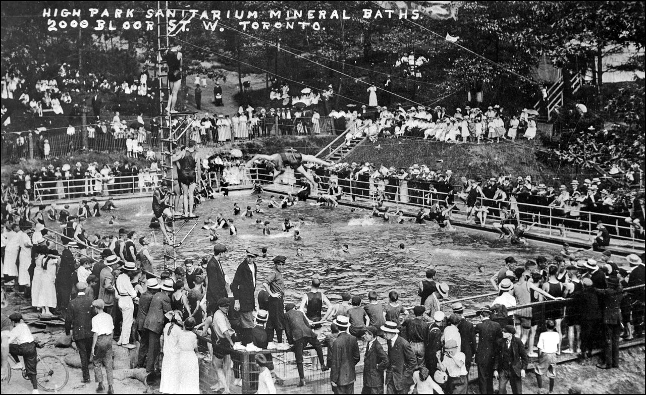 High Park Mineral Baths, Bloor St. W. 1915  TPL.jpg