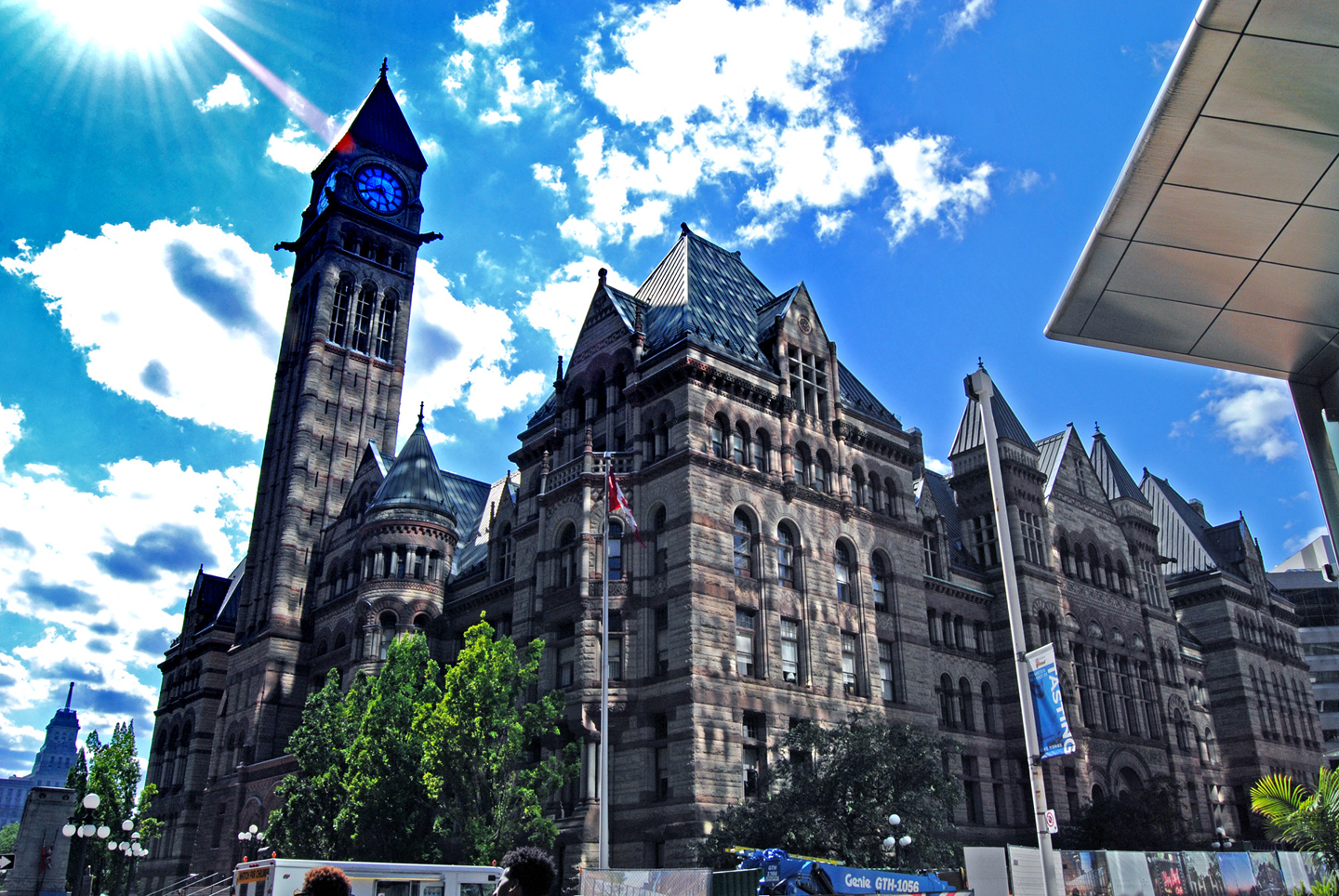 Old City Hall in reflected sunlight.jpg