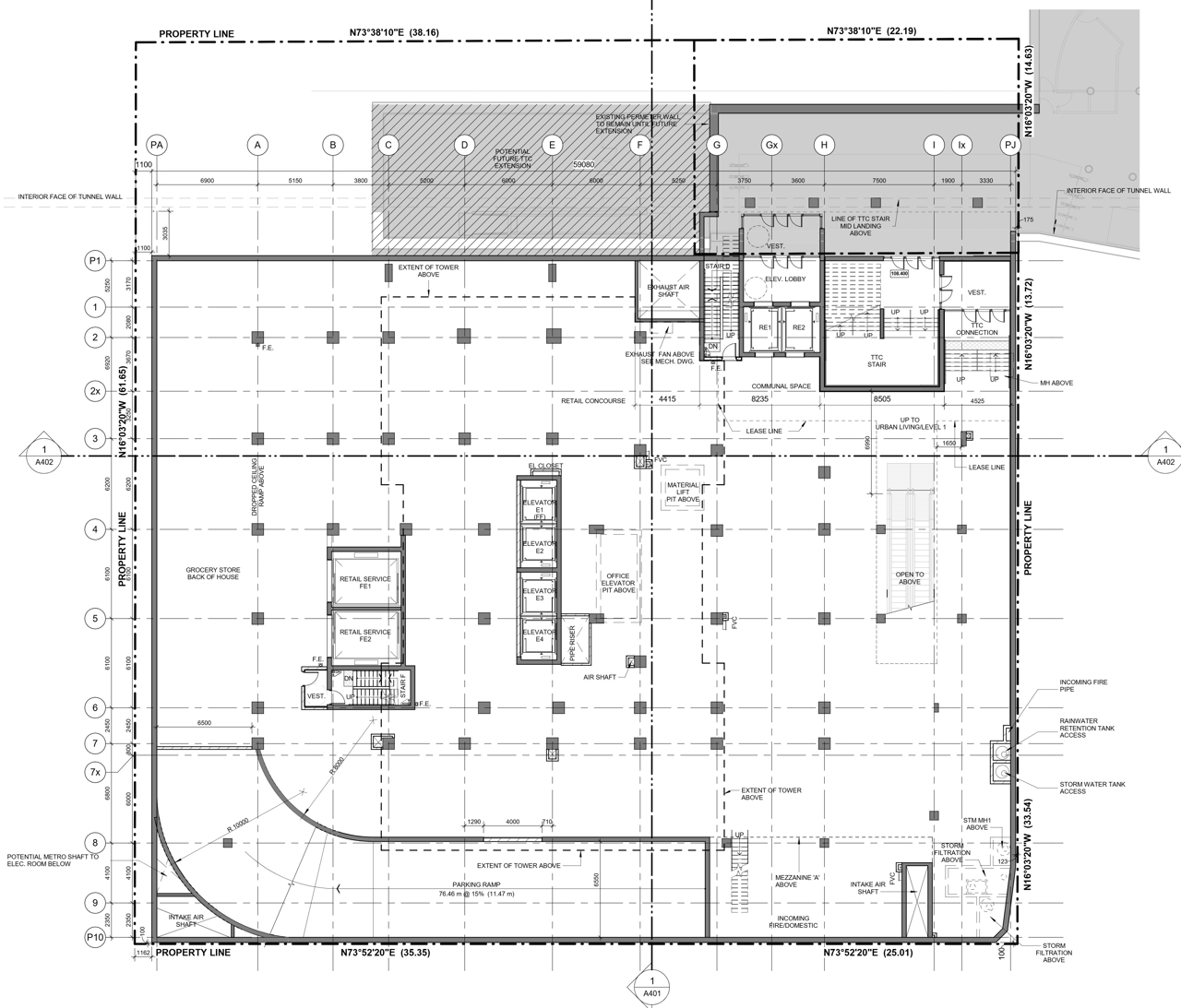 PLN - Architectural Plans - Architectural Drawings1_334 Bloor Street West and 2 Spadina Road_M...jpg