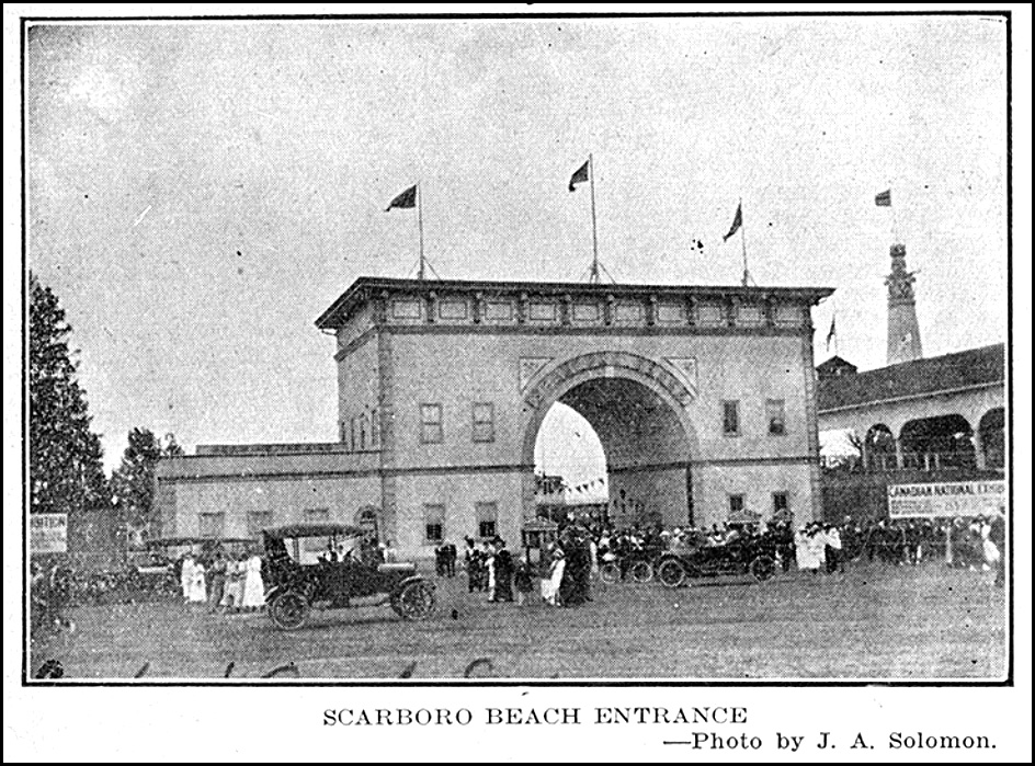 Scarboro Beach Park entrance c.1917 TPL.jpg