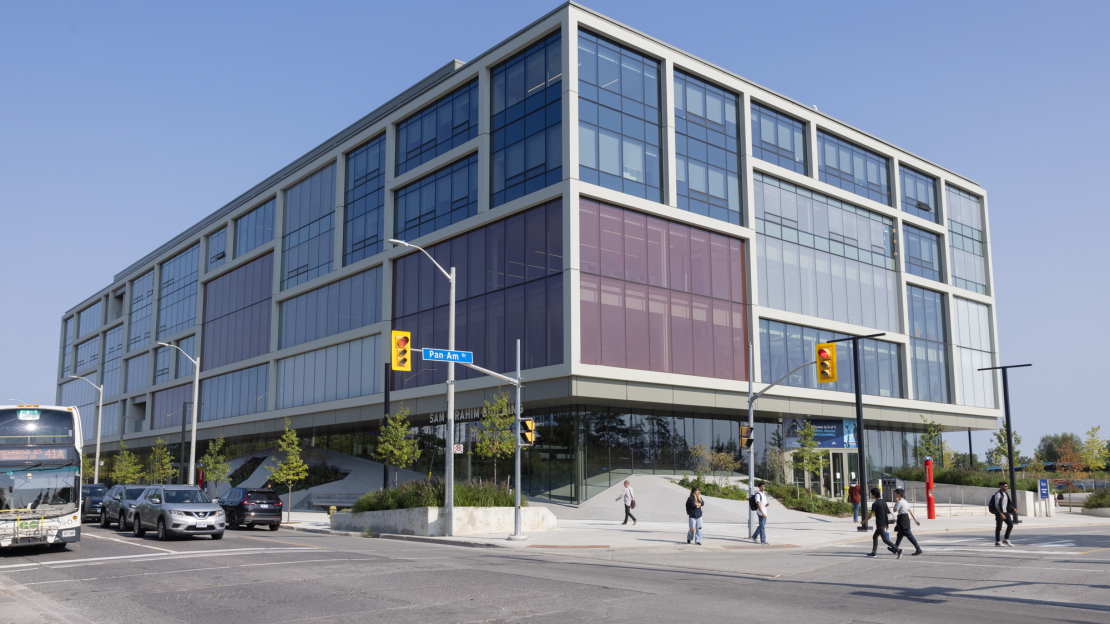 UTSC: Sam Ibrahim Building | 27.1m | 5s | U of T | CEBRA architecture ...