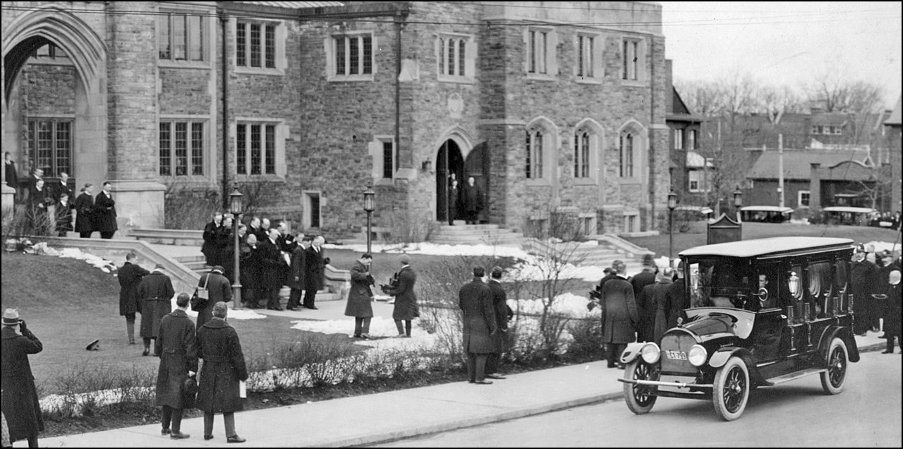 Sir John Craig Eaton funeral at Timothy Eaton Memorial United Church 1922 TPL.jpg