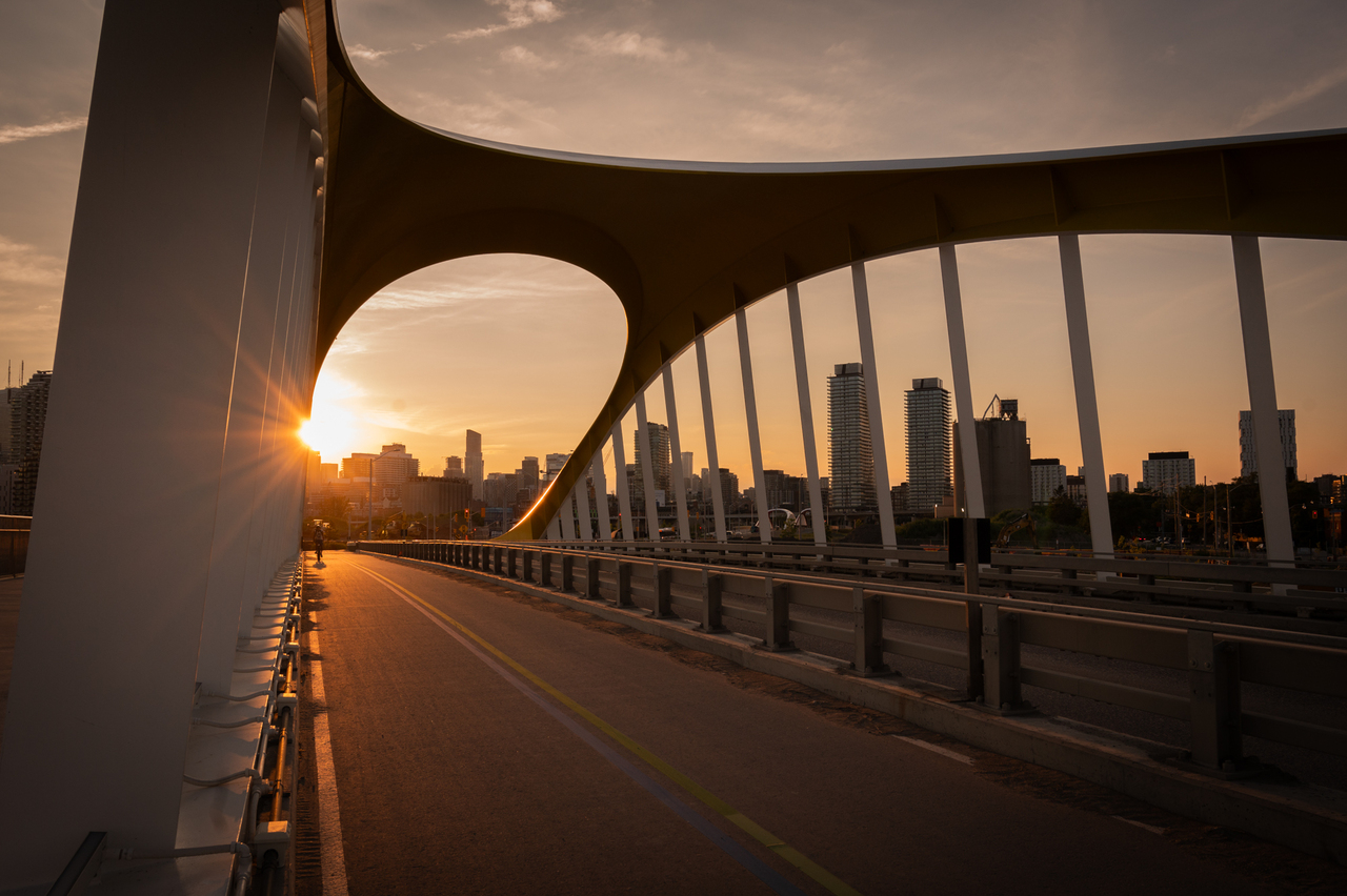 Sunset Bridge Facing North.JPG