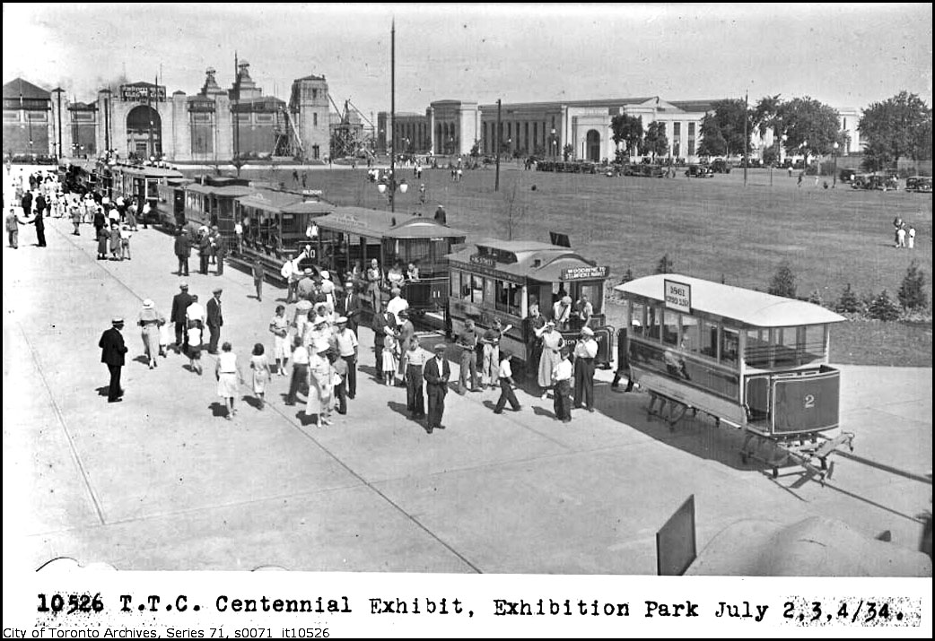 T.T.C. Centennial exhibit, Exhibition Park 1934.jpg