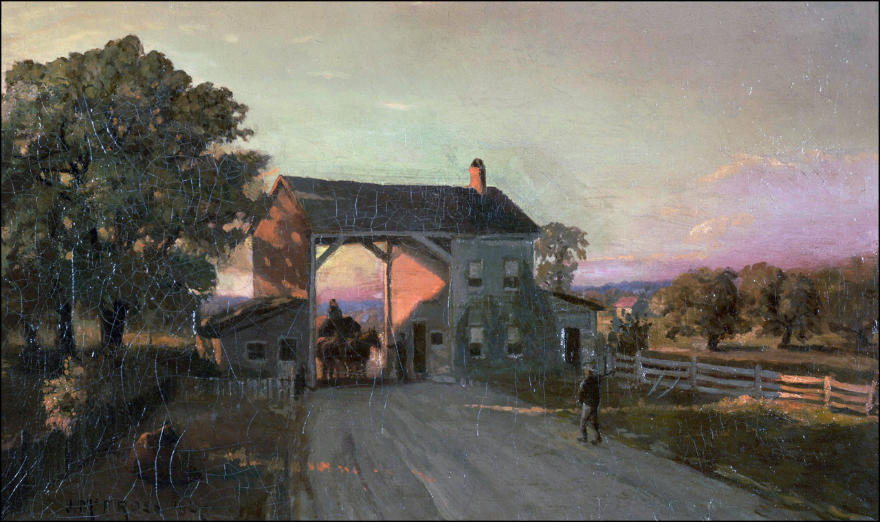 Toll gate on Yonge at Hogg's Hollow c.1888.jpg