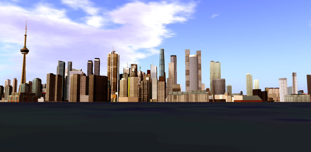 Toronto Model 01-18-19 Skyline from the Islands.png