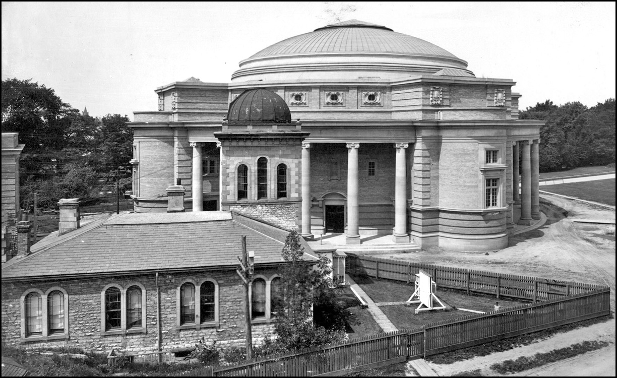 (U. of T.) Observatory originally stood near S-E corner of Convocation Hall; moved in 1907 to ...jpg