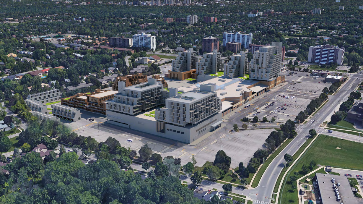 Westmount Mall Redevelopment (McCor Management (East) Inc., 13s, L360 Architecture) (London