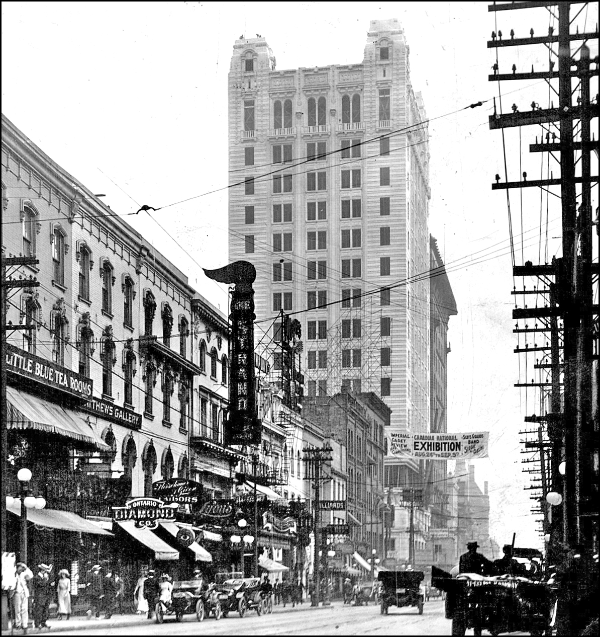 Yonge St., E side looking S from Adelaide St. E. to Canadian Pacific Railway Building, S:W cor...jpg