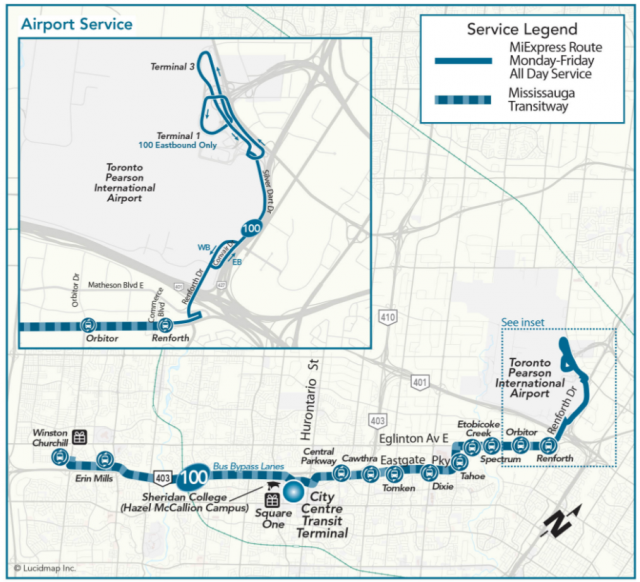 New MiWay Express Service Boosts Pearson Transit Terminal Plan | Urban ...