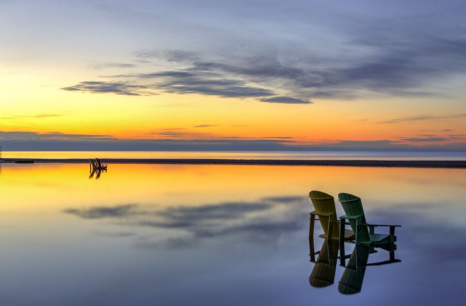 Photo of the Day: Flooded Woodbine Beach | Urban Toronto