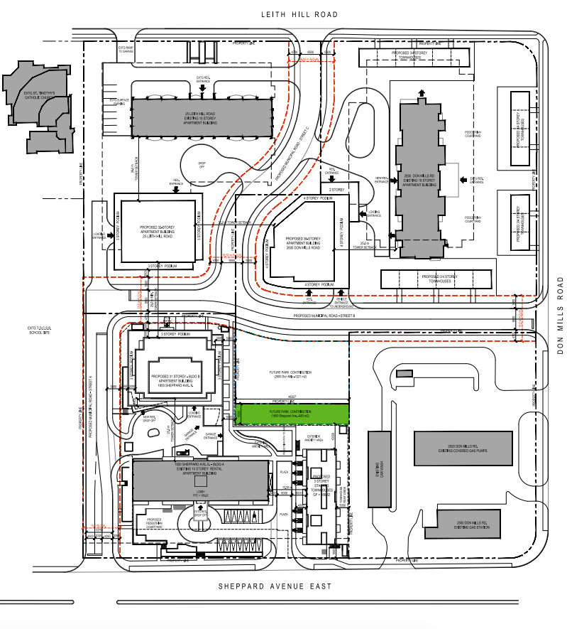 New sketches show developments planned in Canadian Superstore parking lots